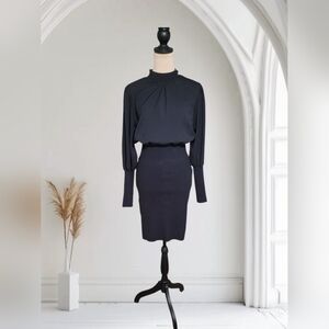 NWT French Connection Black Knit Dress